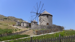 Κοντιάς ανεμόμυλοι - Kontias windmills - Kontias Windmühlen