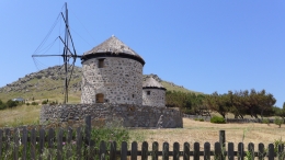 Κοντιάς ανεμόμυλοι - Kontias windmills - Kontias Windmühlen