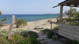 Παραλία Μακρύς Γιαλός - Makrys Gialos Beach - Strand Makrys Gialos